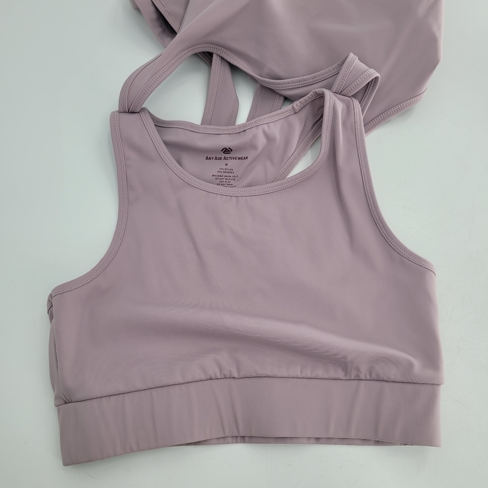 any age activewear COMPLETE COVERAGE TUMMY CONTROL SPORT TANK WITH BRA Medium - Picture 12 of 13